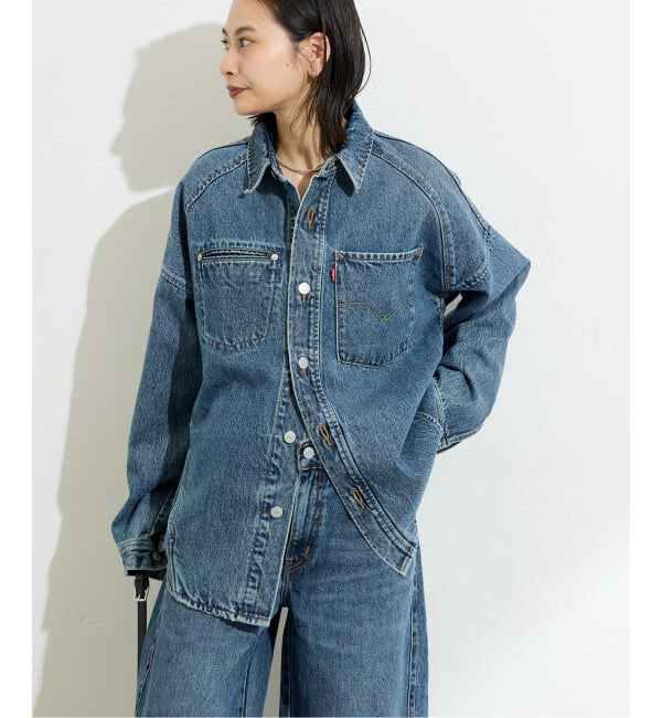 JOURNAL STANDARD「別注【LEVI&rsquo;S(R)/リーバイス(R)】for JS TWIST SHACKET SMU」|デニムジャケット|