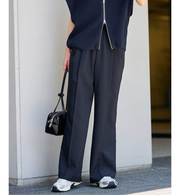 JOURNAL STANDARD relume「《追加7》マットウースフレアタックパンツ」|スラックス|