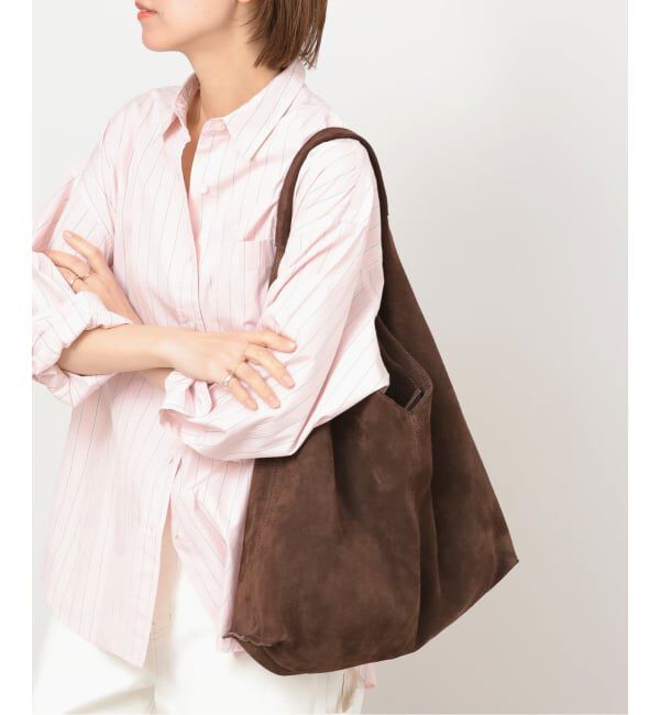 JOURNAL STANDARD relume「《追加3》別注【AULENTTI/オウレンティ】スウェードトートバッグ」|トートバッグ|ブラウン