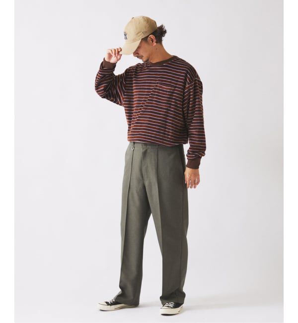 JOURNAL STANDARD relume「Dickies / ディッキーズ 別注 ピンタック ワイドスラックス」|スラックス|