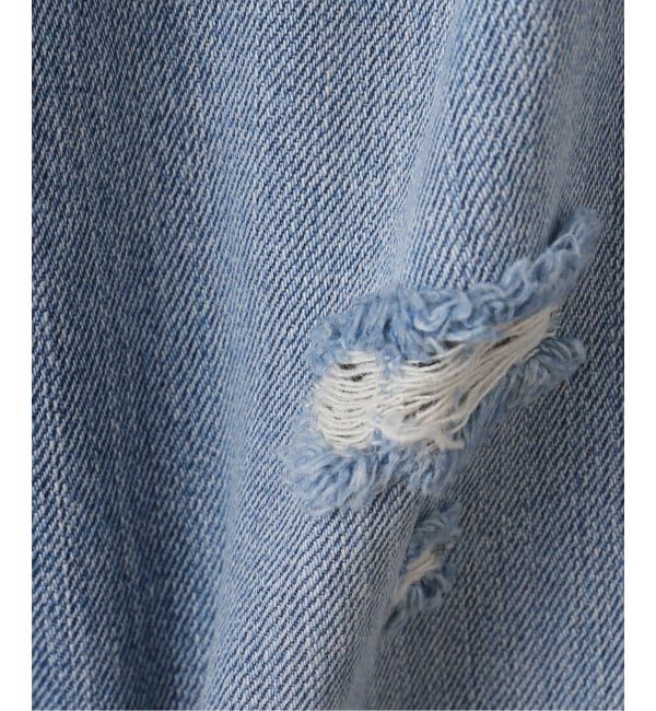 JOURNAL STANDARD「【HOLIDAY/ホリデイ】DAMAGE DENIM SUSPENDER PANTS」|デニム|