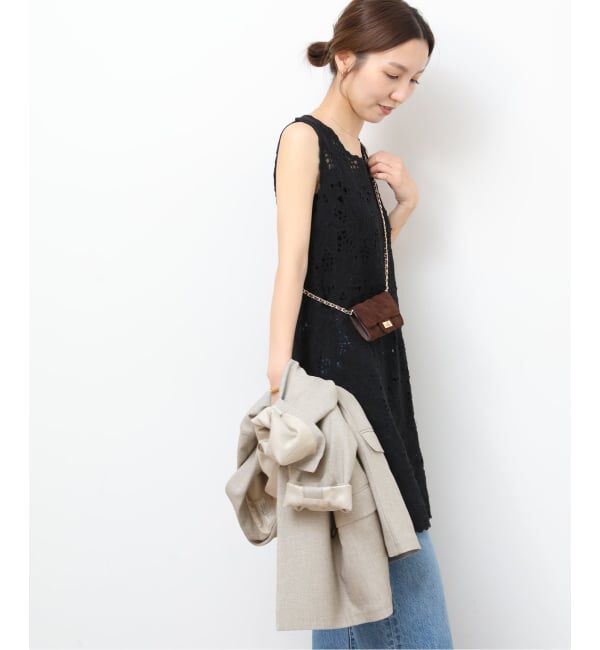 JOURNAL STANDARD relume「［26SS新作］エンブロイダリークロシェレースチュニック」|チュニック|