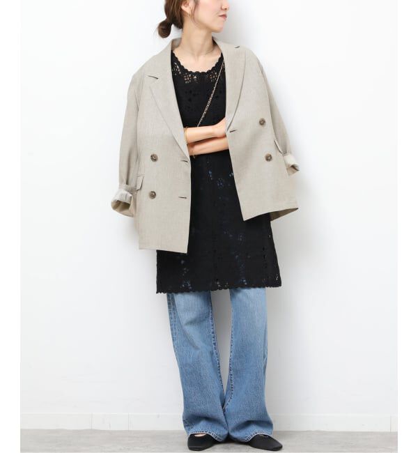 JOURNAL STANDARD relume「［26SS新作］エンブロイダリークロシェレースチュニック」|チュニック|