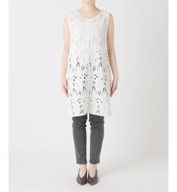 JOURNAL STANDARD relume「［26SS新作］エンブロイダリークロシェレースチュニック」|チュニック|