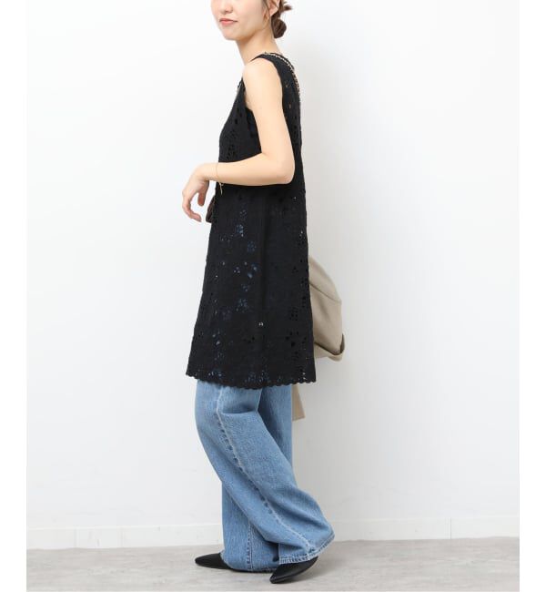 JOURNAL STANDARD relume「［26SS新作］エンブロイダリークロシェレースチュニック」|チュニック|
