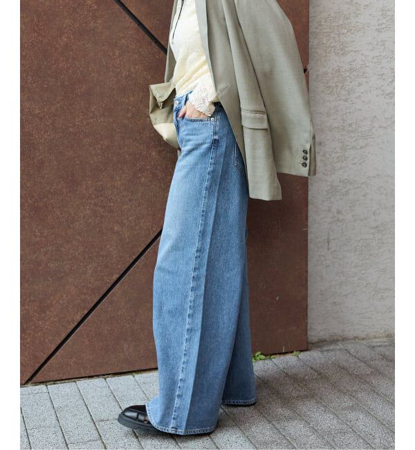 JOURNAL STANDARD「別注【NEEDBY heritage/ニードバイ ヘリテージ】REMI midrise wide flare」|デニム|