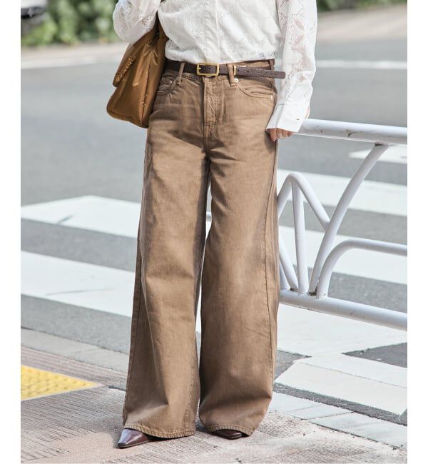 JOURNAL STANDARD「別注【NEEDBY heritage/ニードバイ ヘリテージ】REMI midrise wide flare」|デニム|