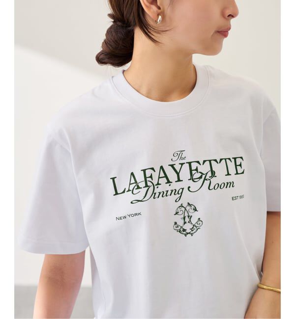 FRAMeWORK「GIFT SHOP 別注LOGO PRINT T」|Tシャツ・カットソー|