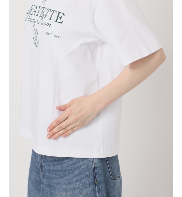 FRAMeWORK「GIFT SHOP 別注LOGO PRINT T」|Tシャツ・カットソー|
