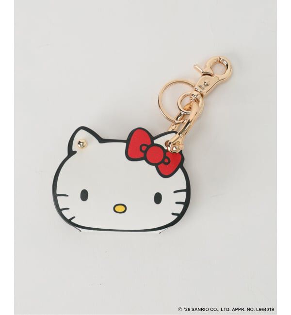 Spick and Span「《追加予約》HELLO KITTY S&S HASHIBAMI FACE レザーチャーム2」|キーケース|