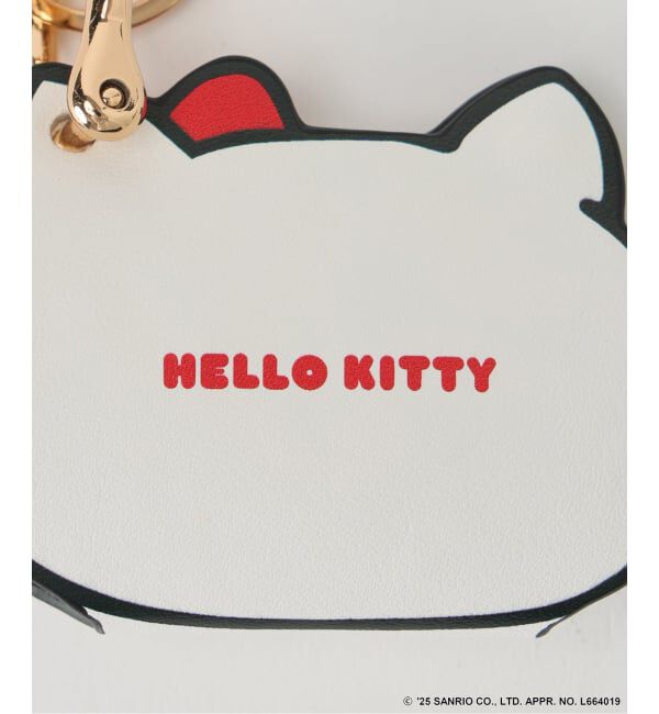 Spick and Span「《追加予約》HELLO KITTY S&S HASHIBAMI FACE レザーチャーム2」|キーケース|