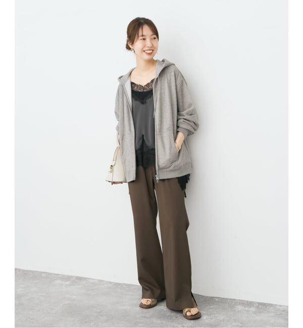 Spick and Span「La Hutte / ラ ユット 別注ジップフーディ*」|パーカー|