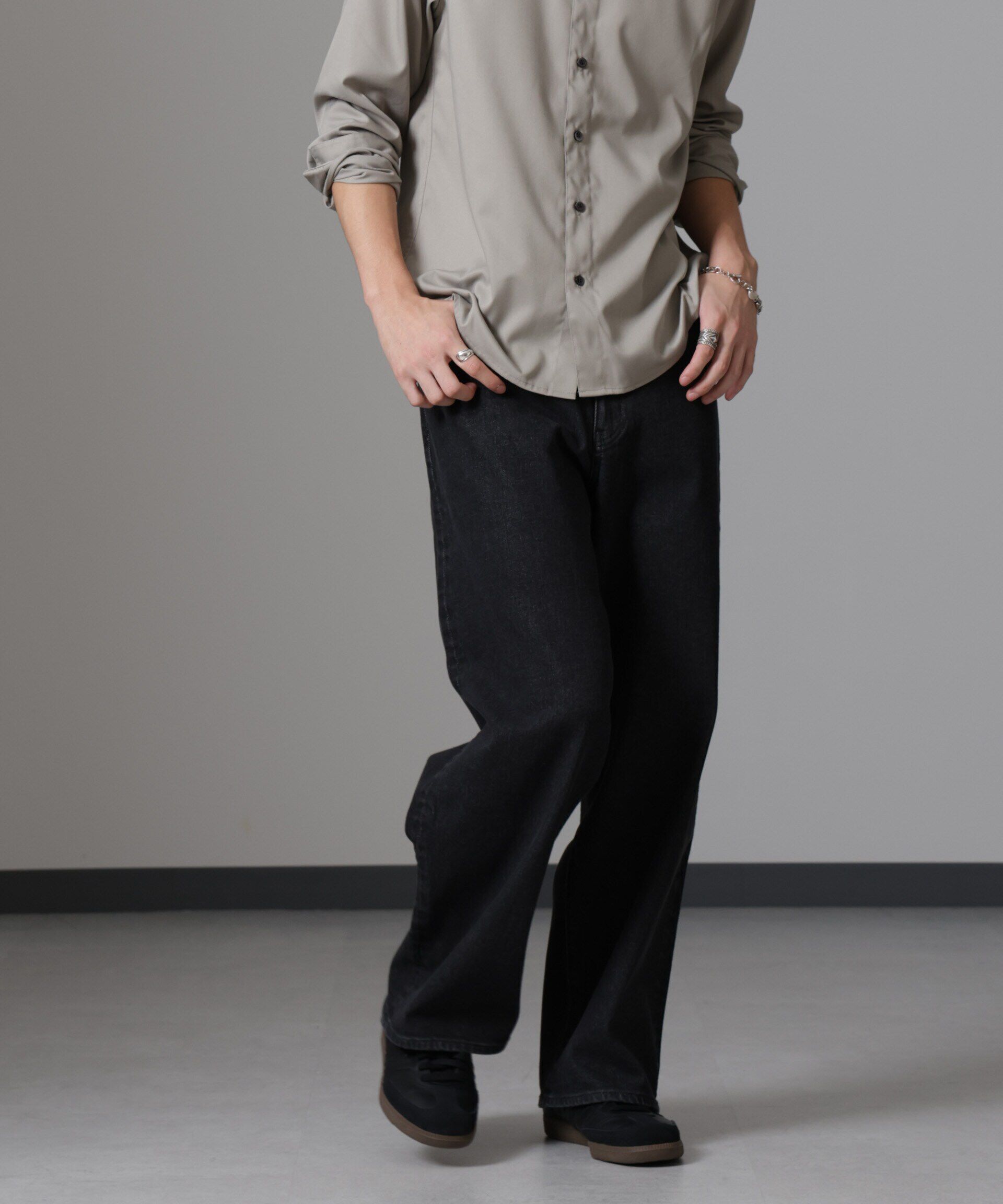 nano･universe「「MC」TIMELESS WARDROBE リラックスフィットデニム 252」|チノ|