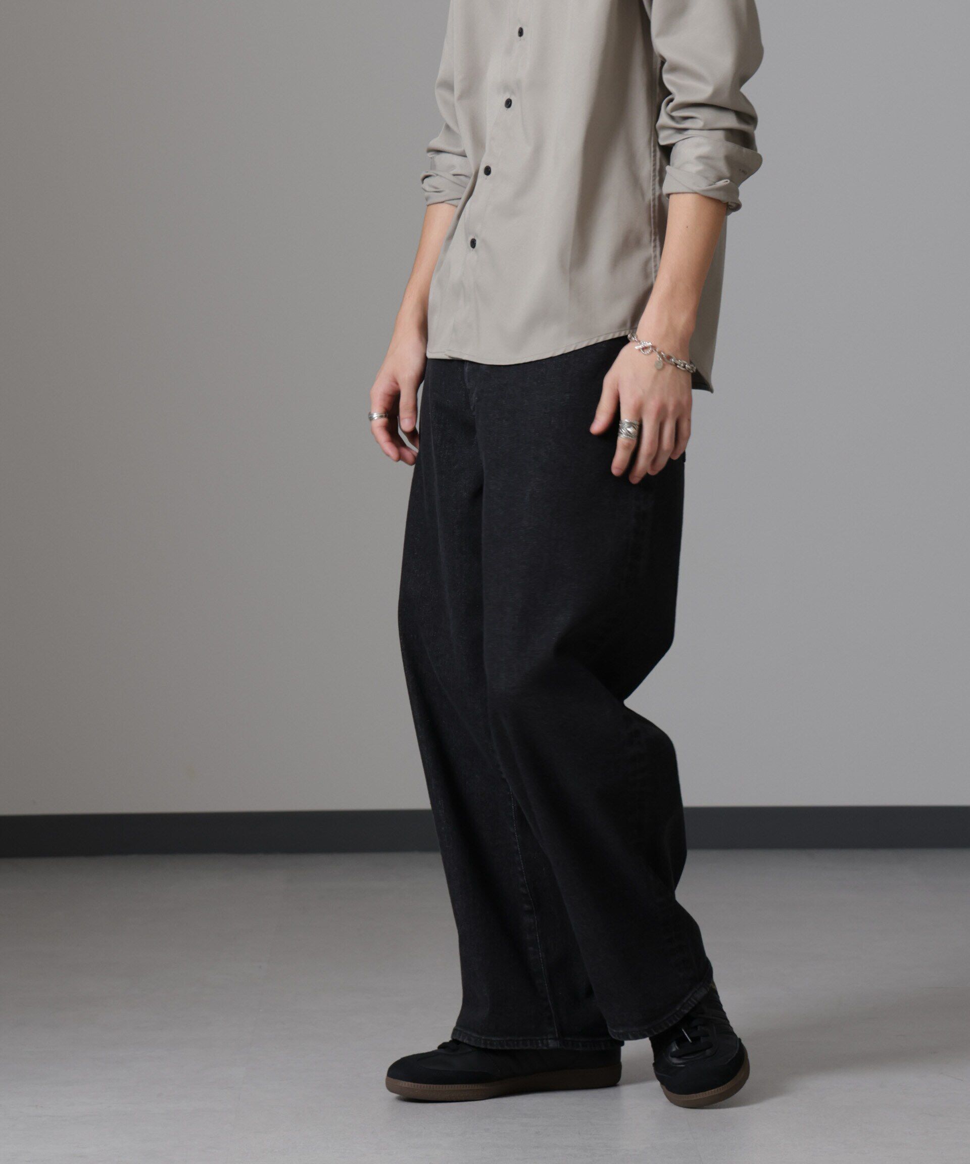 nano･universe「「MC」TIMELESS WARDROBE リラックスフィットデニム 252」|チノ|