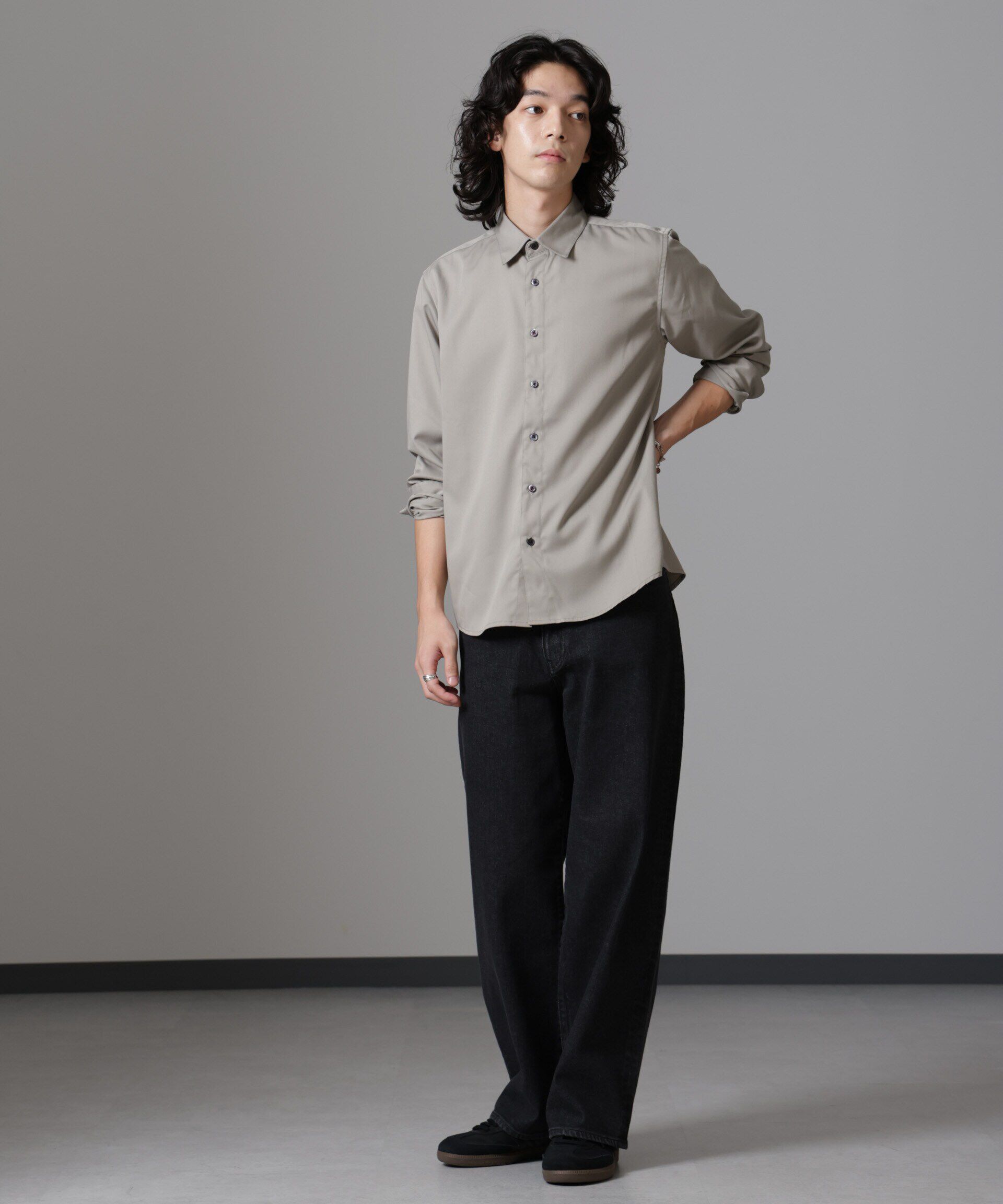 nano･universe「「MC」TIMELESS WARDROBE リラックスフィットデニム 252」|チノ|