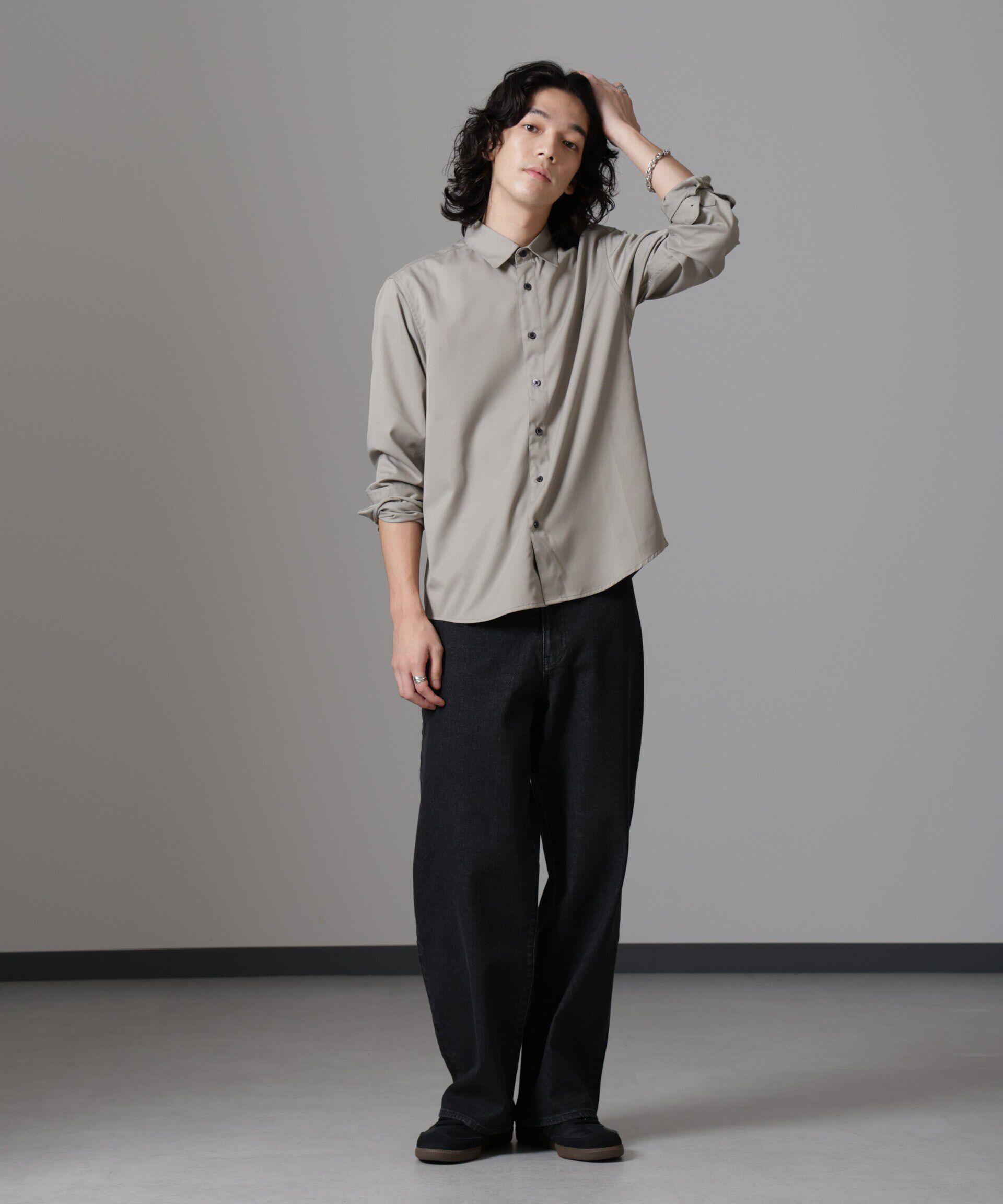 nano･universe「「MC」TIMELESS WARDROBE リラックスフィットデニム 252」|チノ|