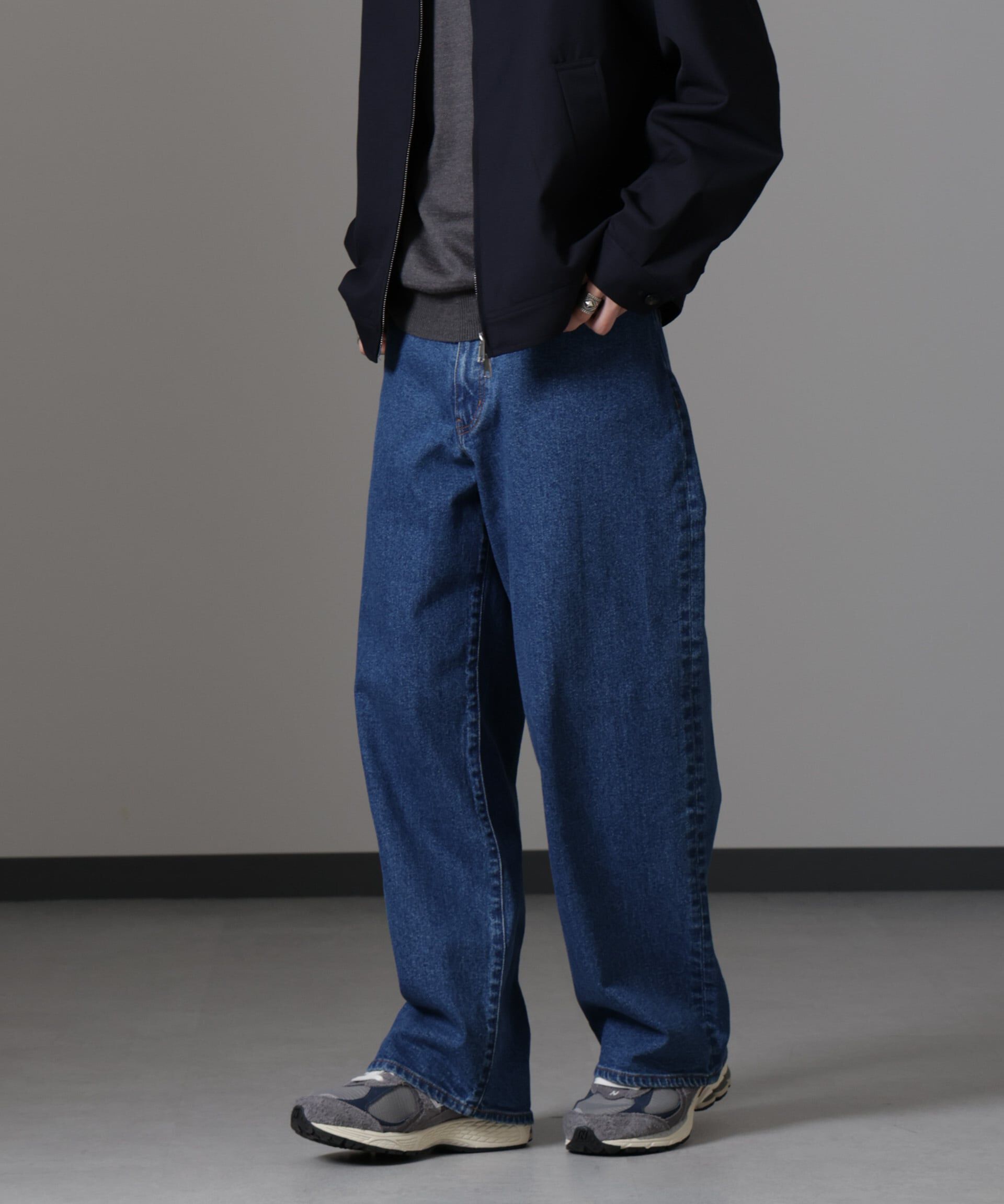 nano･universe「「MC」TIMELESS WARDROBE リラックスフィットデニム 252」|チノ|