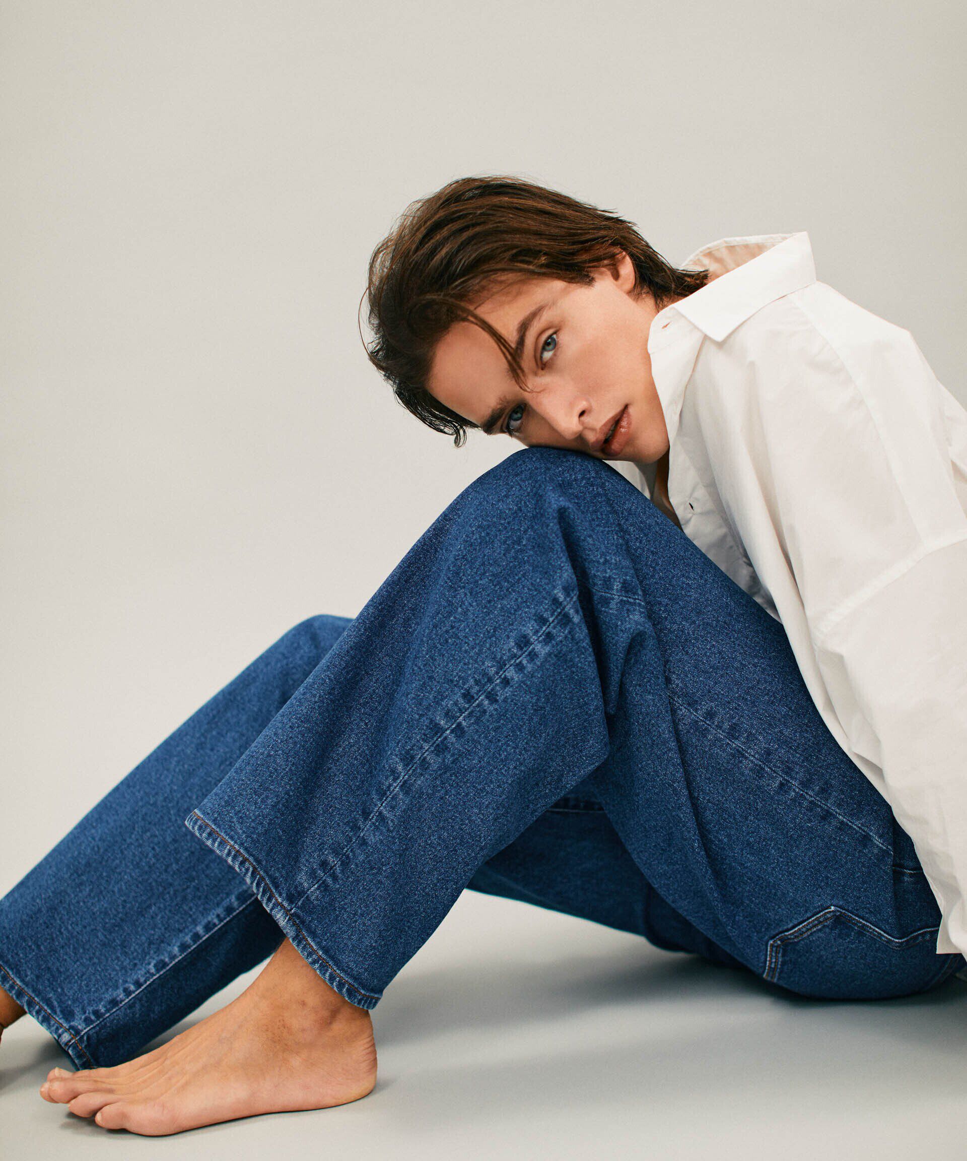 nano･universe「「MC」TIMELESS WARDROBE リラックスフィットデニム 252」|チノ|