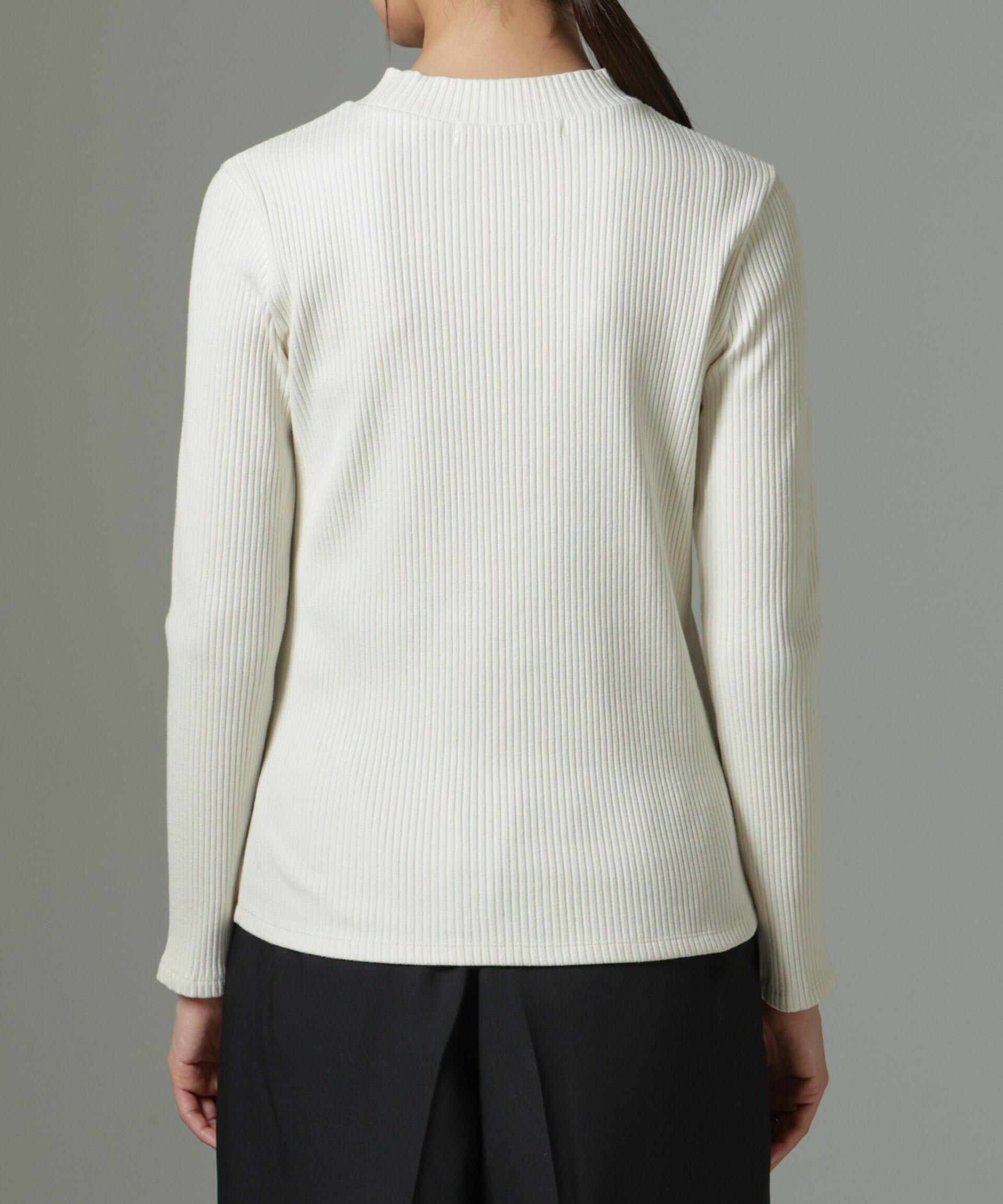 nano･universe「深Vネックベスト＋ニットソーセット」|シャツ・ブラウス|