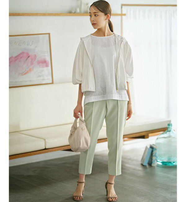 組曲「【洗える】エンブロイダリーレース チュニックブラウス」|シャツ・ブラウス|