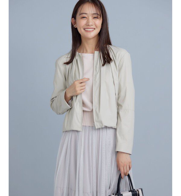 組曲「レザーライクライト ブルゾン」|ブルゾン・スタジャン|