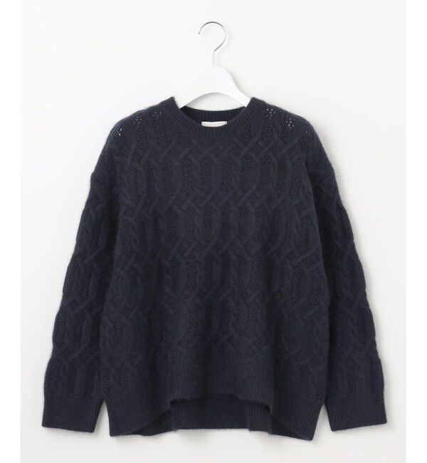 自由区「へアリーケーブル ニット」|ニット・セーター|