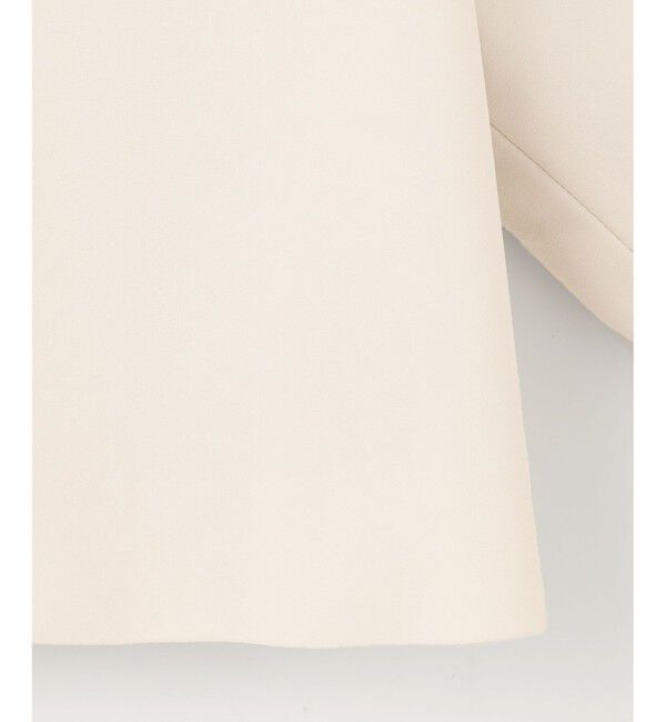 ANY SIS「【洗える】セレモニークロップド ジャケット」|ノーカラージャケット|