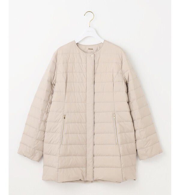 ANY SIS「【2WAY】ノーカラーミドル ダウン」|ダウン|