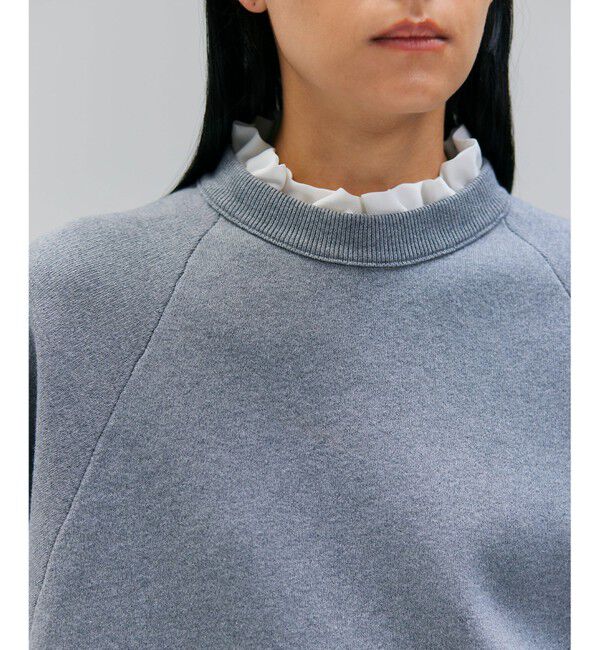 BEIGE,「【洗える・Precious掲載】TAFT / コットンカシミヤスウェットニットトップス」|ニット・セーター|