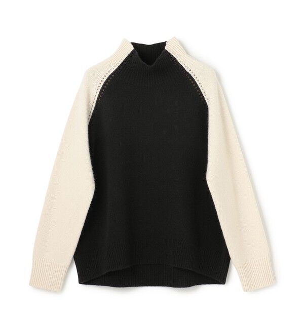 BEIGE,「【Oggi掲載】RULE / ウールカシミヤバイカラーハイネックニット」|ニット・セーター|