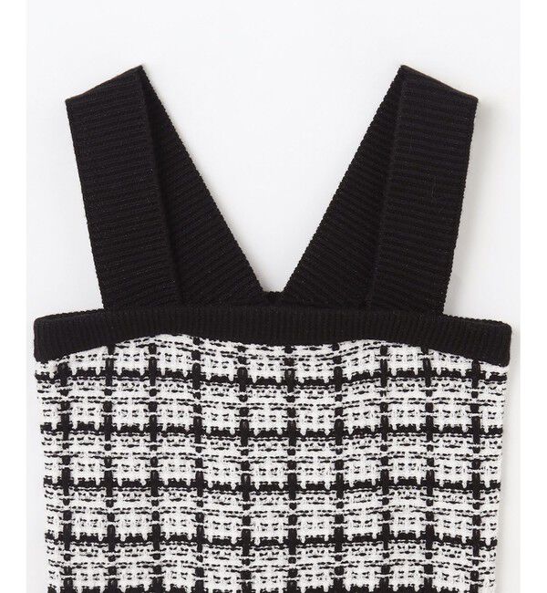 Diagram「チェックニットビスチェ」|カーディガン|