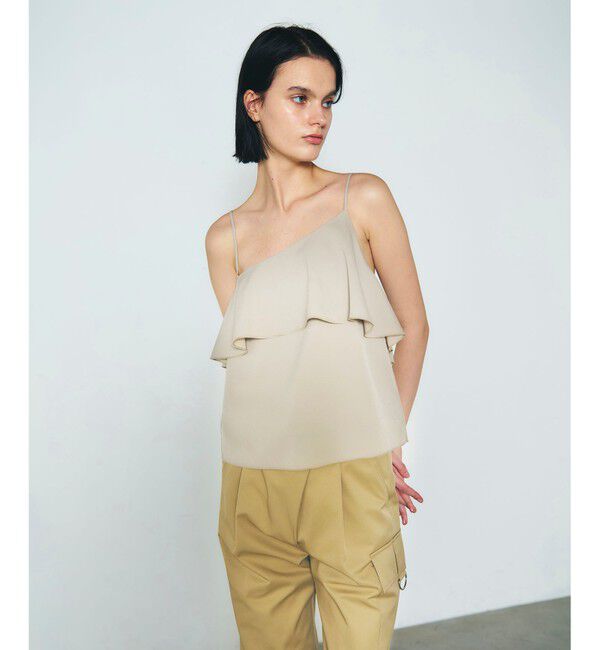 Diagram「フリルキャミソール」|キャミソール|ベージュ