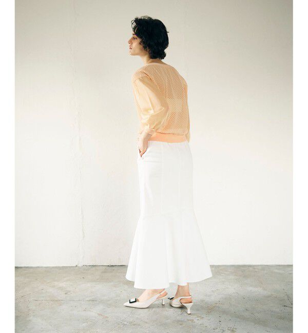 GRACE CONTINENTAL「シアードルマンニットカーディガン」|カーディガン|