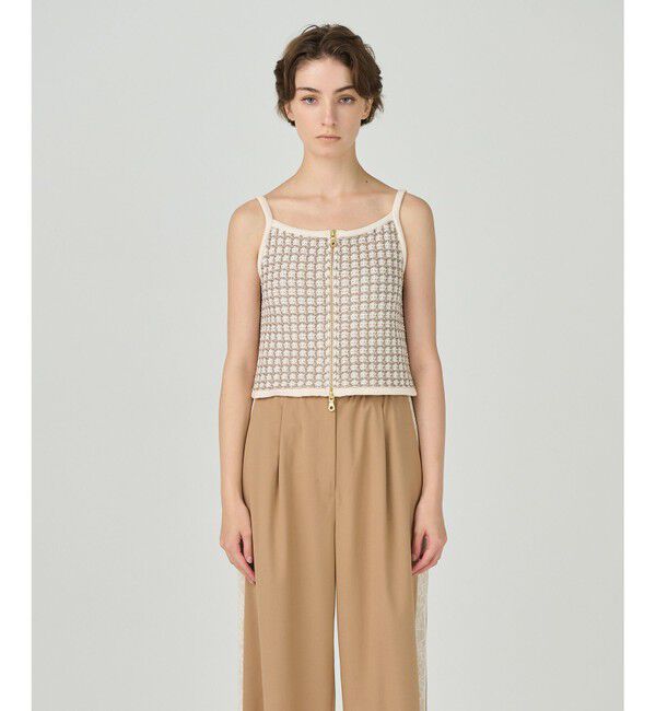 Diagram「ツイードニットキャミ」|ニット・セーター|キナリ