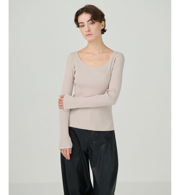 Diagram「リブニットトップ」|ニット・セーター|