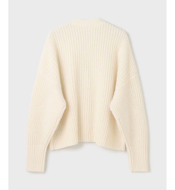 GRACE CONTINENTAL「畦ルーズニットカーディガン」|ニット・セーター|