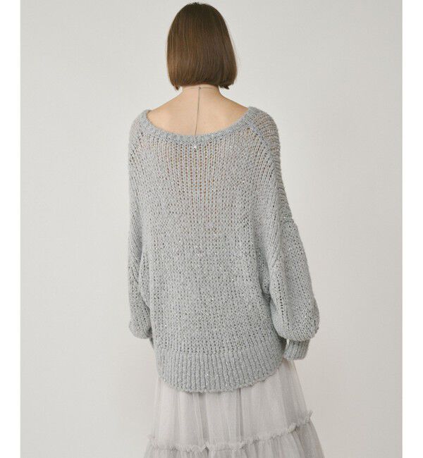 Diagram「スパンコール畦ニットトップ」|ニット・セーター|