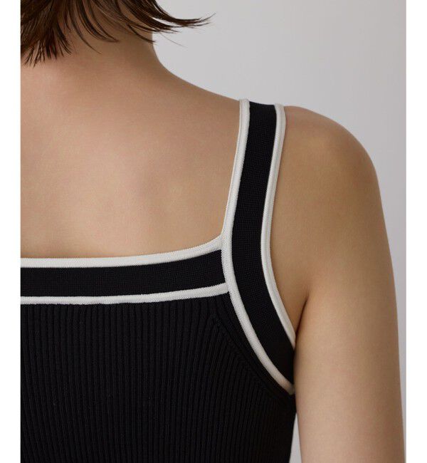 GRACE CONTINENTAL「バイカラーリブニットトップ」|その他|