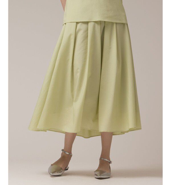 GRACE CONTINENTAL「フレアタックスカート」|スカート|