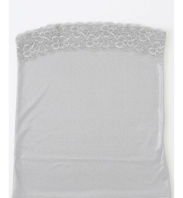 GRACE CONTINENTAL「箔プリントレースベアトップ」|キャミソール|