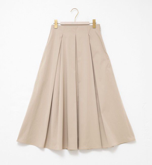 NOLLEY'S sophi「【追加】ウォッシャブルタフタタックフレアスカート」|フレア|