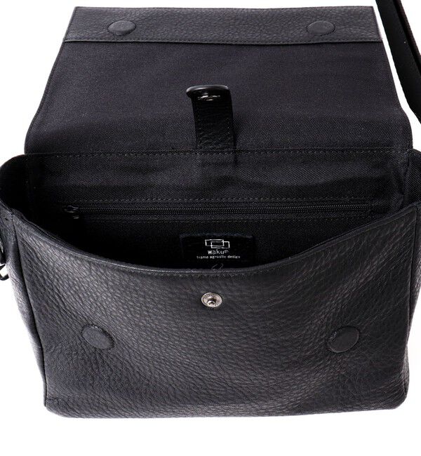 NOLLEY'S goodman「【waku/ワク】レザーフラップメッセンジャー WK-0098」|ショルダー・メッセンジャー|