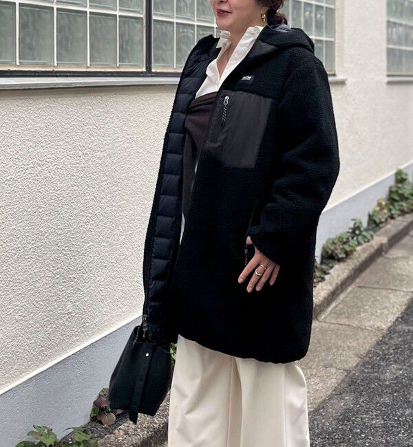 NOLLEY'S「◇【WEB限定】【TAION/タイオン】別注ボア&times;ダウンフードコート(リバーシブル) 」|ダウン|