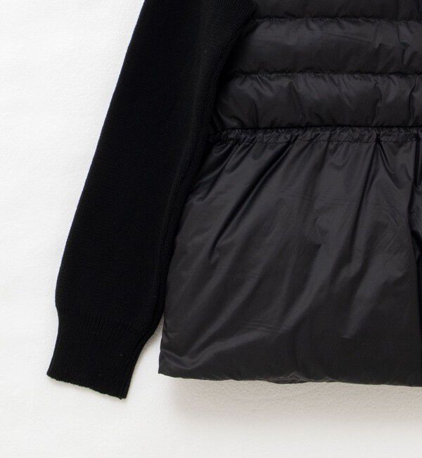 NOLLEY'S「【TAION/タイオン】別注ニットコンビダウンジャケット」|ダウン|