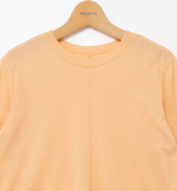 NOLLEY'S「綿ナイロンシアー6分袖プルオーバーカットソー」|Tシャツ・カットソー|