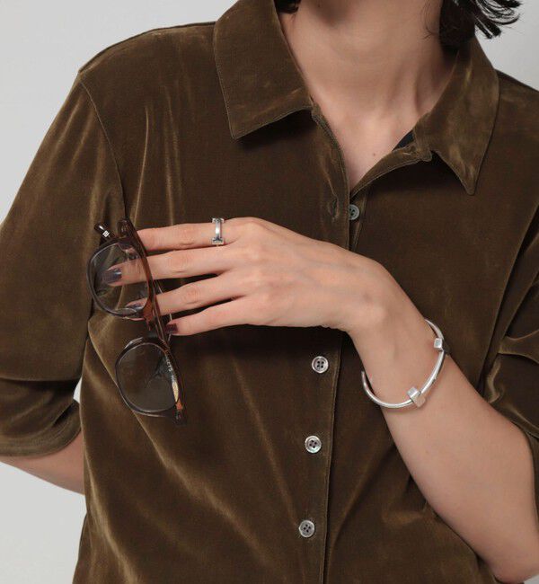 NOLLEY'S「【CXC /シーエックスシー】 Hバングル（Silver）」|ブレスレット・バングル|