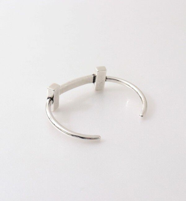 NOLLEY'S「【CXC /シーエックスシー】 Hバングル（Silver）」|ブレスレット・バングル|