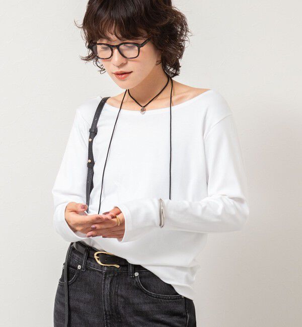 Rie Miller「2WAYロンT」|Tシャツ・カットソー|