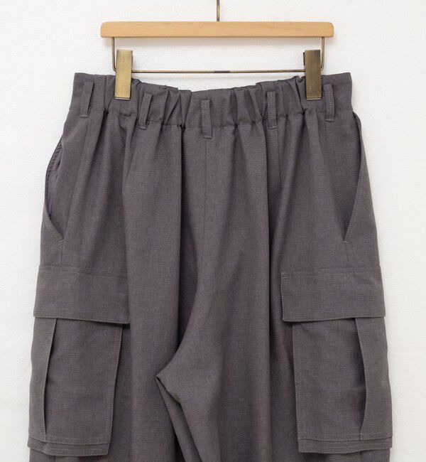 Rie Miller「《セットアップ対応》ウォッシャブルソフトカーゴパンツ」|カーゴ|