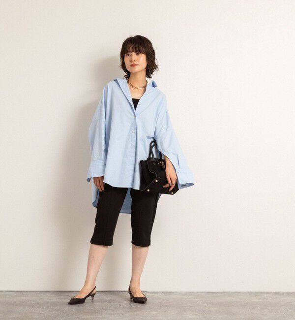 MAQWEL「【MAQWEL/マクウェル】ウォッシャブルカプリジョーゼットパンツ」|その他|